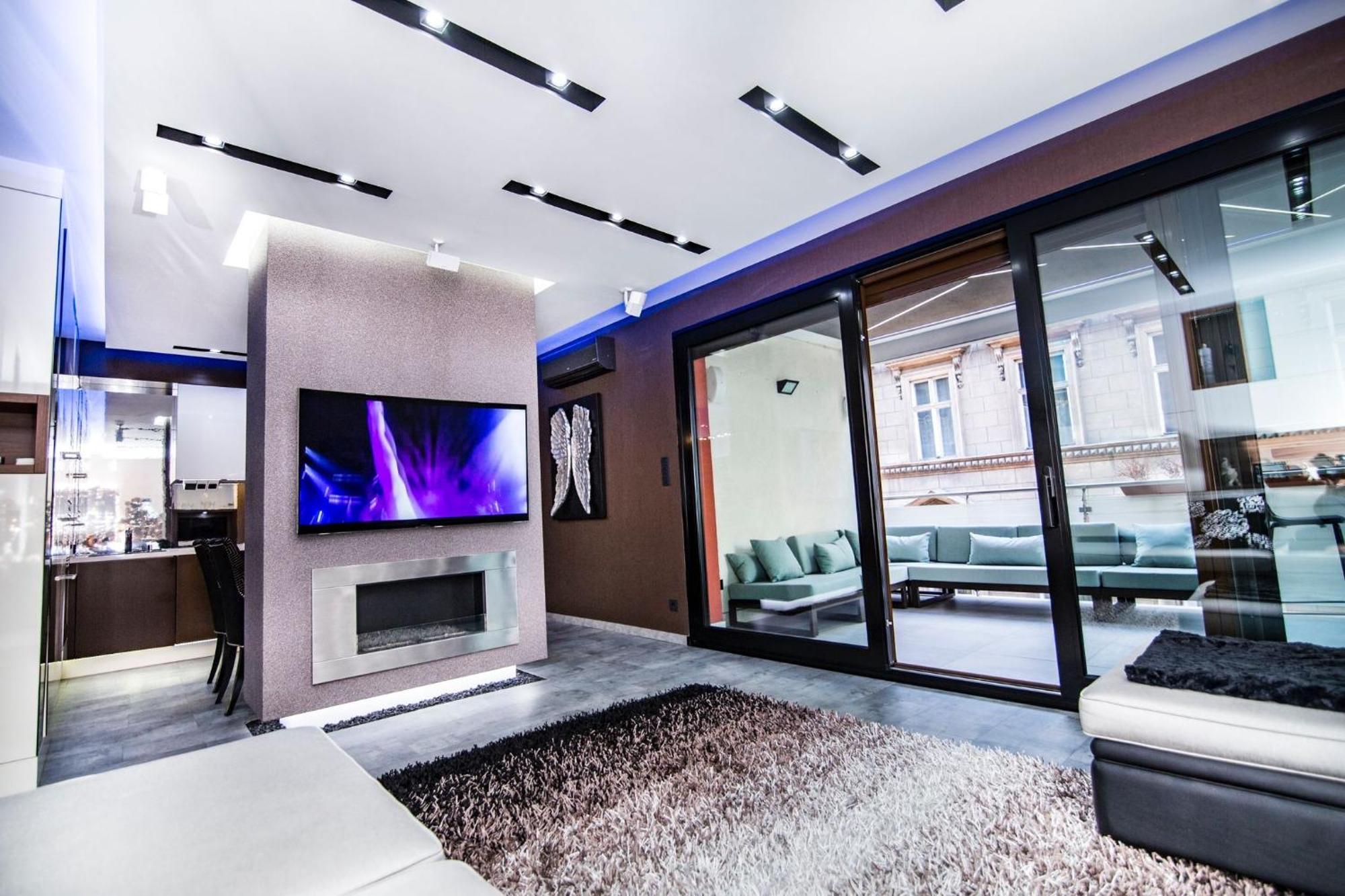 בודפשט Paulay Free Parking Luxury Design Apartman With Terazze מראה חיצוני תמונה